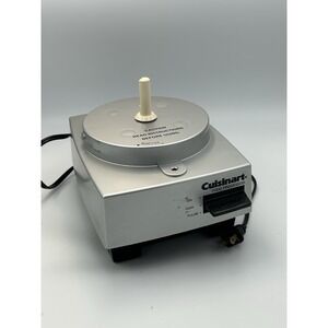 Cuisinart Food Processor Motor Base DLC-58c/DLC-10  Part 7 Cup Silver Tested